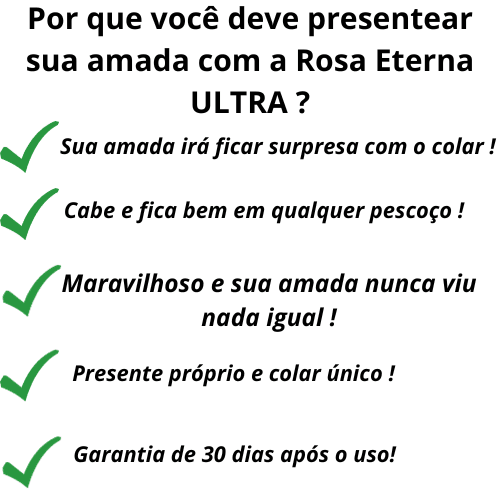 Rosa Eterna ULTRA 360 - SUA AMADA VAI AMAR + BRINDE EXCLUSIVO - Minha loja