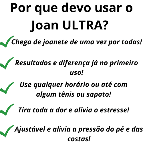 JoanULTRA - XÔ JOANETES E DOR NAS COSTAS + BRINDE REJUVENESCEDOR - Minha loja